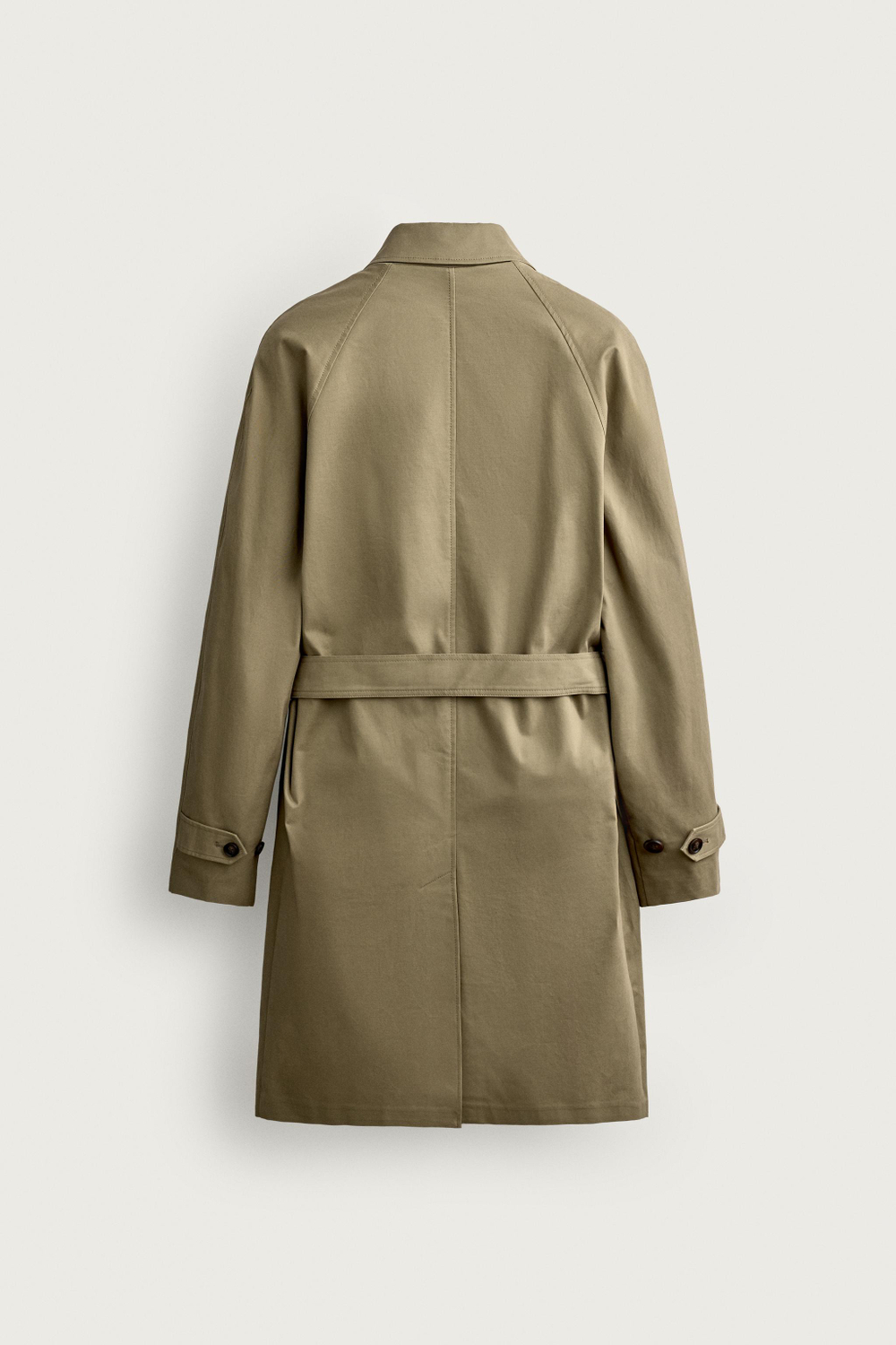 НЕПРОМОКАЕМЫЙ ТРЕНЧ REGULAR FIT — ZARA