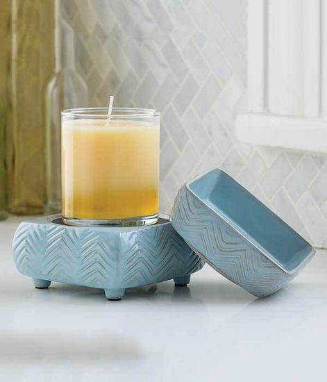 Керамический воскоплав Шеврон, Candle Warmers