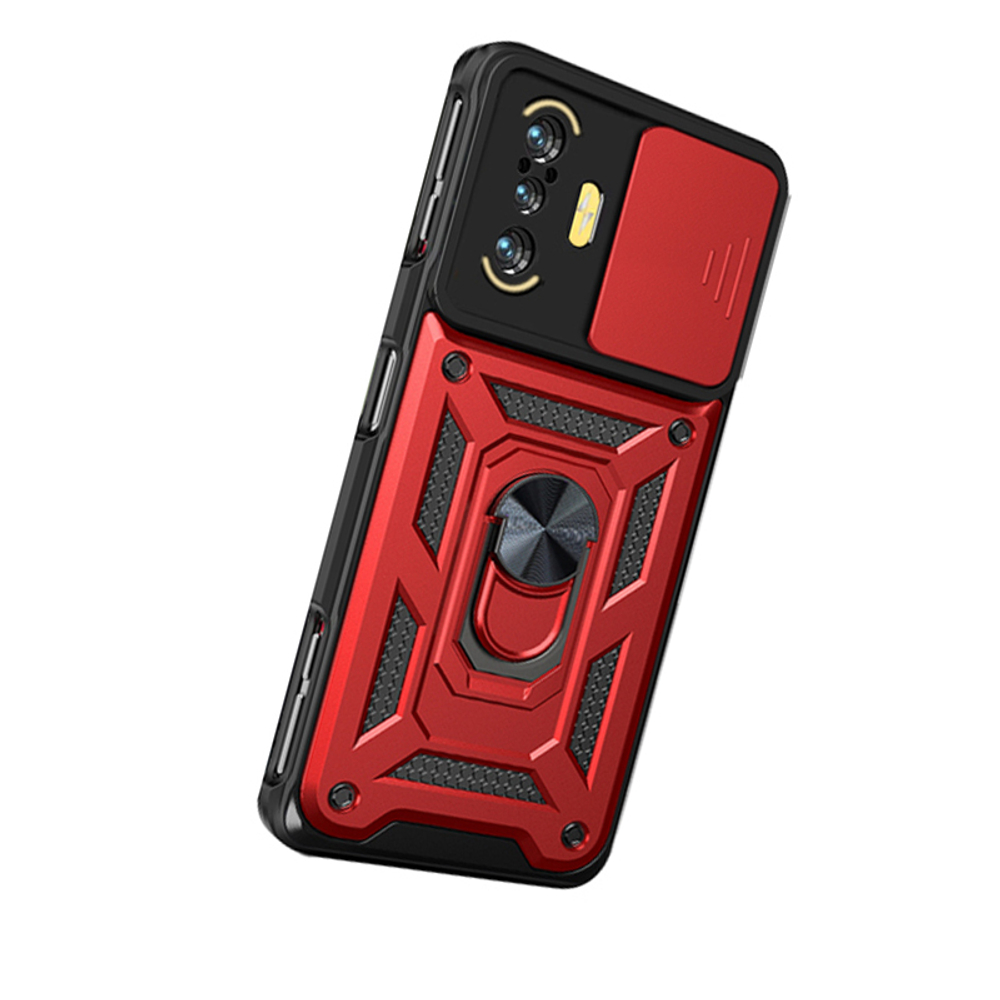 Чехол с кольцом Bumper Case для Xiaomi Poco F3 GT