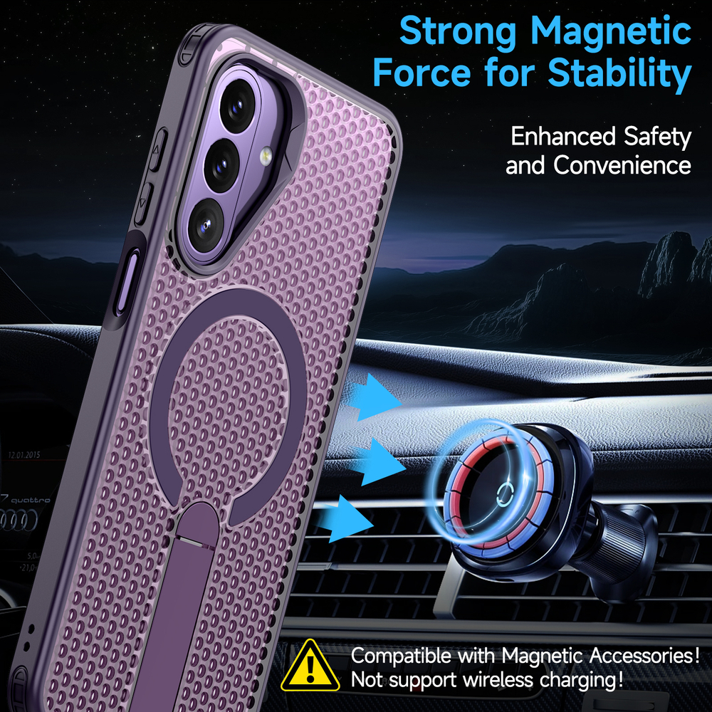 Прозрачный чехол Mesh Pro Magnetic Case для Samsung Galaxy A27 5G