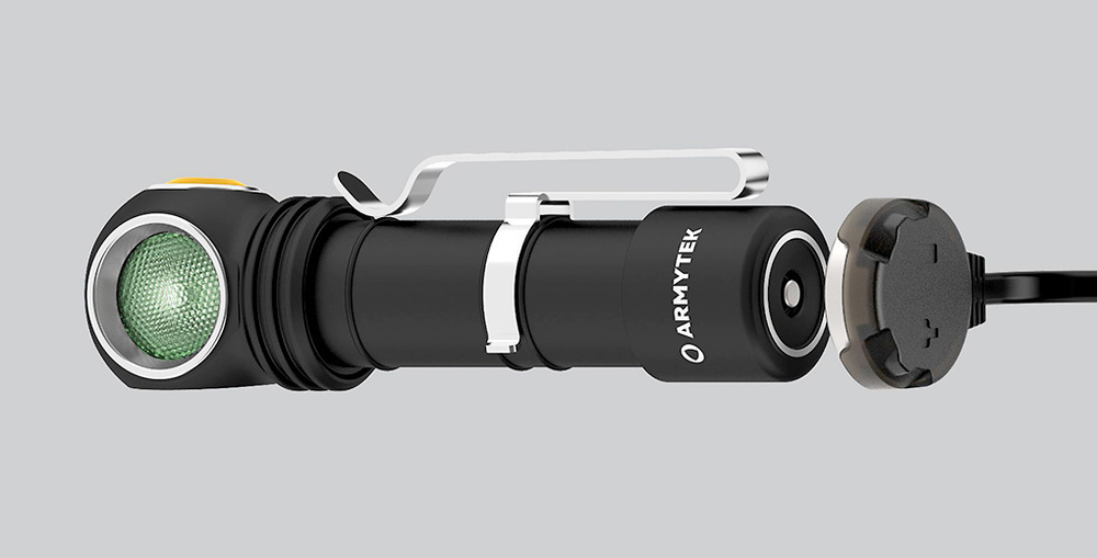 Фонарь Armytek Wizard C2 WG Magnet USB White/Green [F09201C]