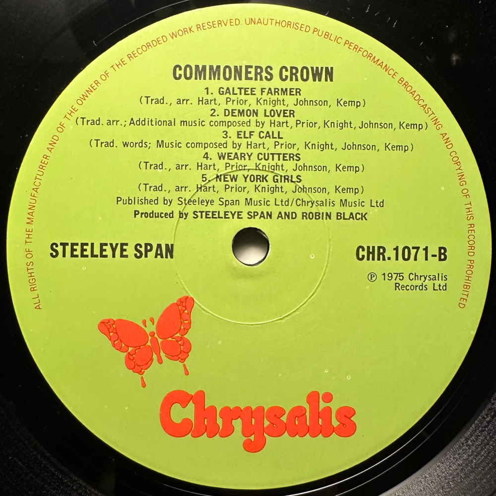 Steeleye Span - Commoners Crown (Англия 1975г.)