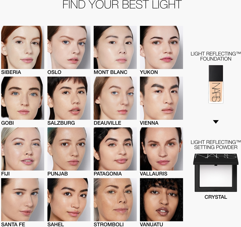 NARS Light Reflecting Foundation - Тональная основа для естественного сияния оттенок BARCELONA, 30 ml