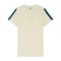 Женская теннисная футболка Roland Garros Color Lines - ecru