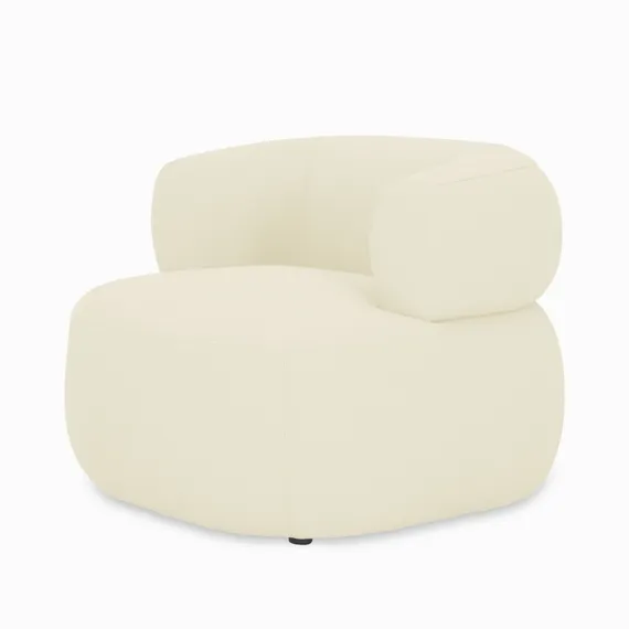 Кресло Plush Cloud серое