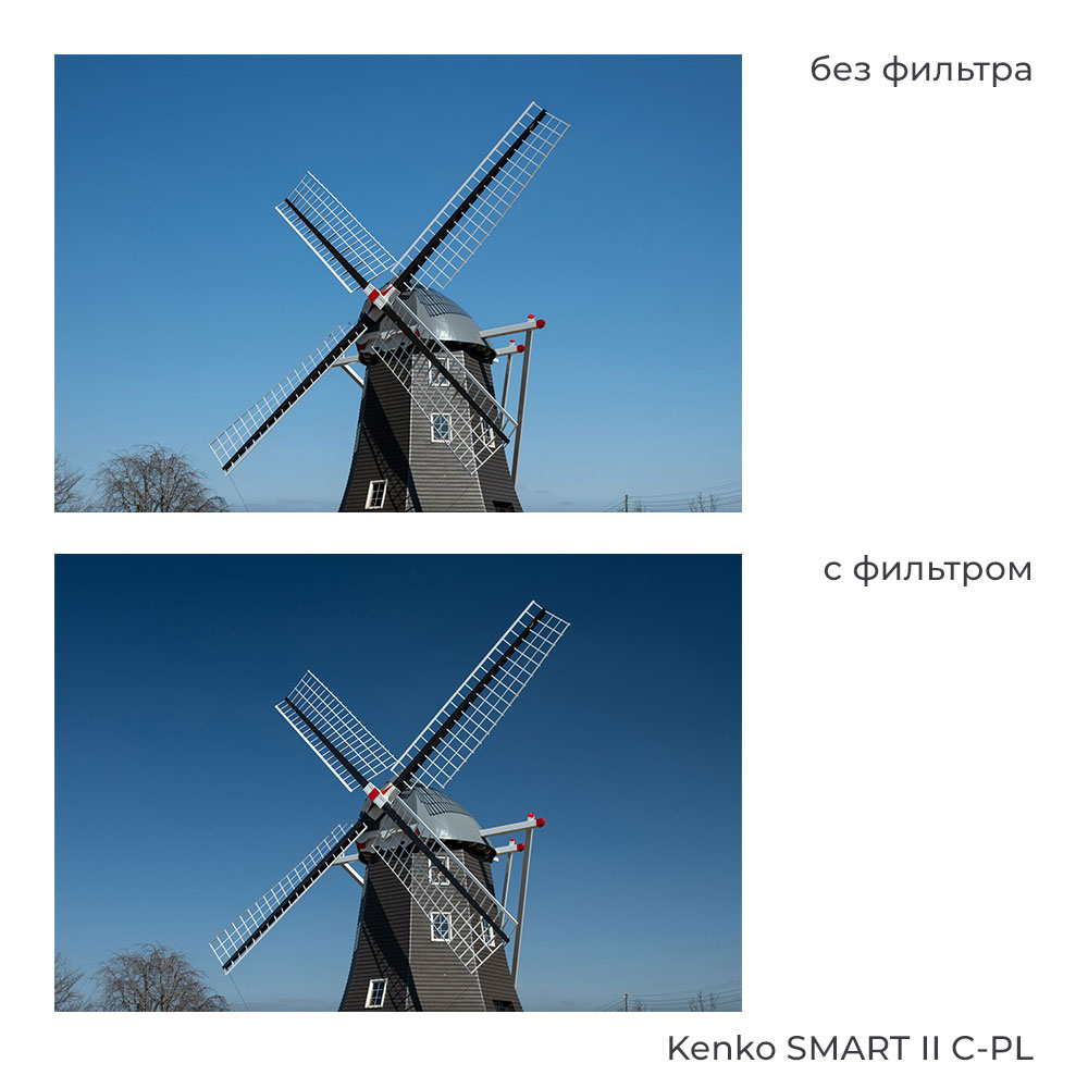 Светофильтр Kenko Smart II C-PL (PH) поляризационный 37mm