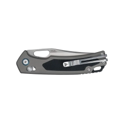 Нож складной SRM 9203-AK Retriever Beadblast (140Cr Laminated, Grey Aluminum/Black G10)