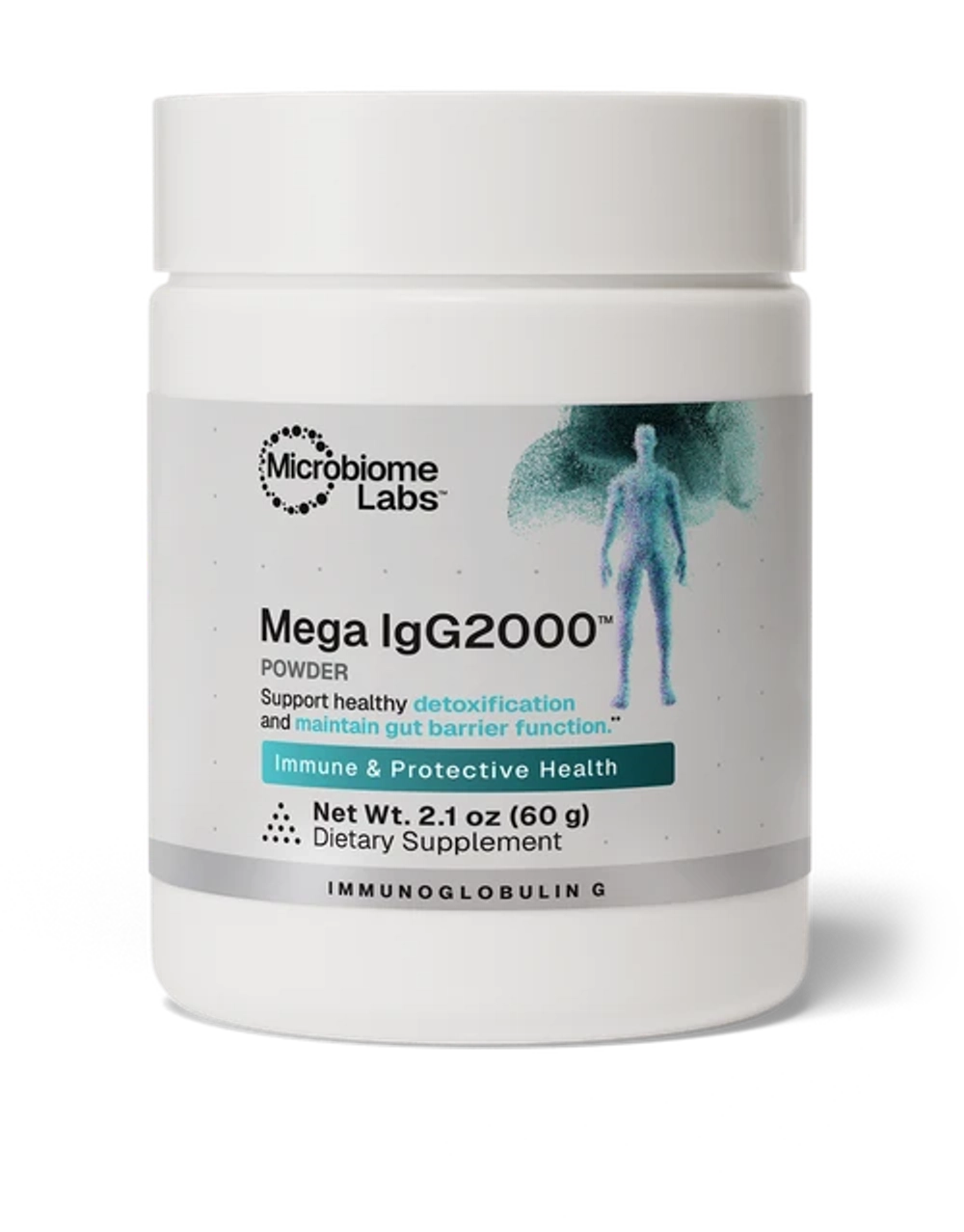 Microbiome labs Mega IgG 2000 60 g.