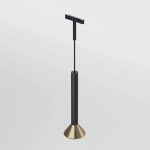 Mini Magnetic Трековый светильник 3W 3000K черный/латунь 85164/01