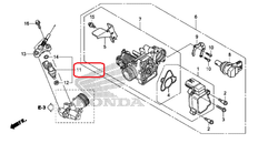 16450-K36-J01. INJECTOR ASSY., FUEL. HONDA
