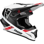 Sector Split Helmet / Черно-белый