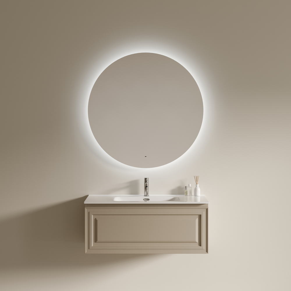 Зеркало для ванной комнаты SANCOS Сфера 2.0 (Сфера (Sfera) 2.0) D900 led подсветка 2700K/4000K/5000K SF2.900