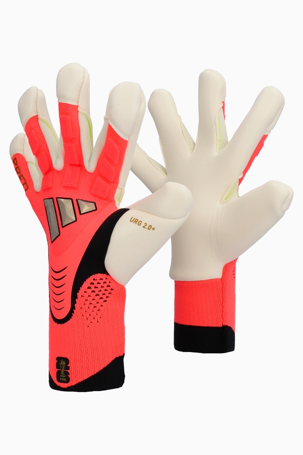 Вратарские перчатки adidas Predator Pro Hybrid - красный