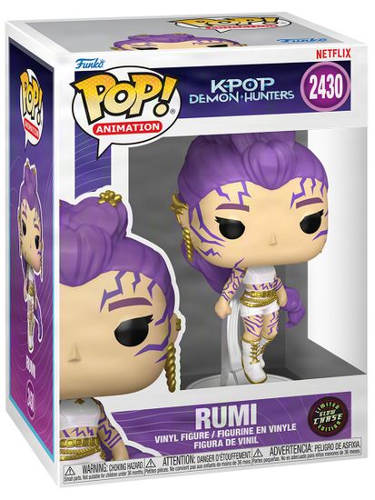 Фигурка Funko POP! Animation KPop Demon Hunters Rumi (What It Sounds Like) w/(GW) Chase (2430) 95808