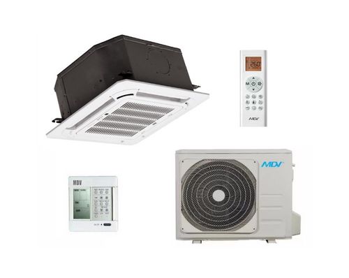 Кассетная сплит-система MDV MDCA4-12HRFN1/MDOU-12HFN1 inverter