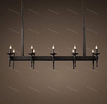 replica  CIRCA 1920 SPANISH TORCH RECTANGULAR Restoration Hardware 68290541