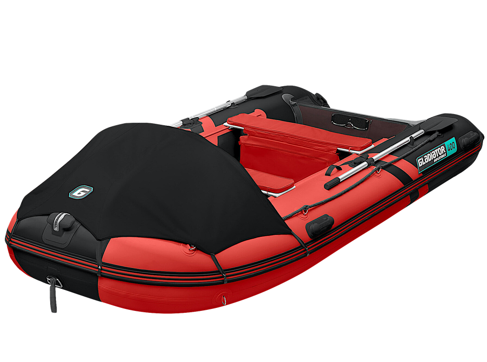 Лодка ПВХ Gladiator Active C400AL с алюминиевым полом -