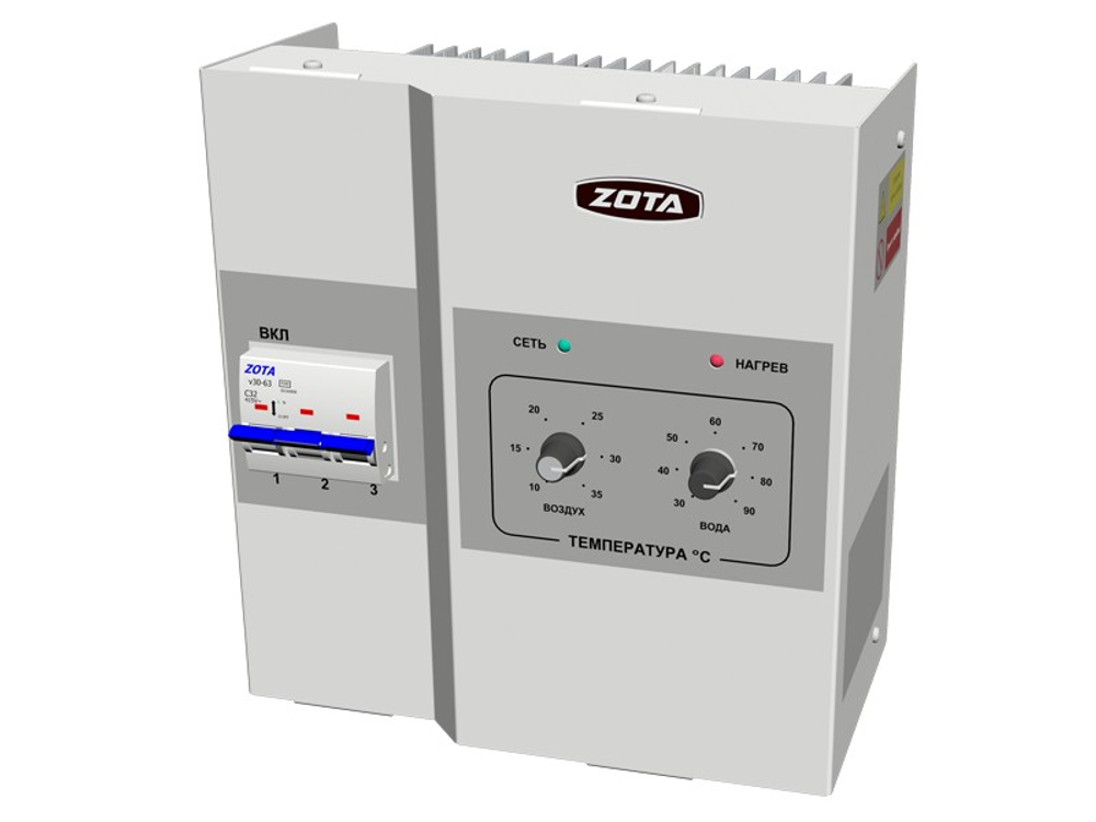 Электрический настенный котел ZOTA Econom SSR V2-15