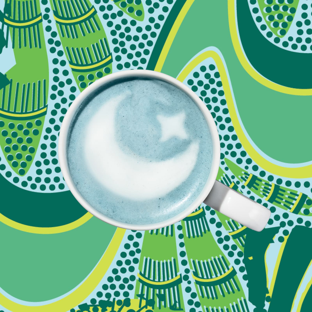 Kuli Kuli, Organic Superfood Latte, ваниль и лаванда, 75,7 г (2,67 унции)