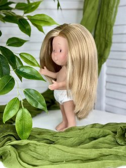 Кукла для девочки виниловая 23см Маленькая Пиппа без одежды (3299W15)