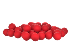 Бойлы насадочные плавающие Sonik Baits STRAWBERRY Fluo Pop-ups 11мм 50мл (Клубника)