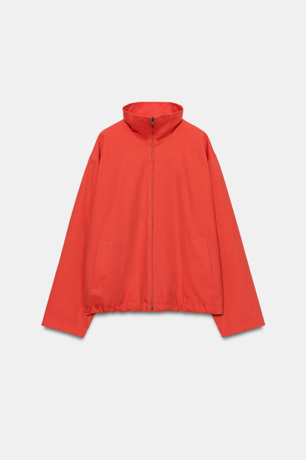 КУРТКА С ВОРОТНИКОМ-СТОЙКОЙ FRUIT OF THE LOOM™ — ZARA