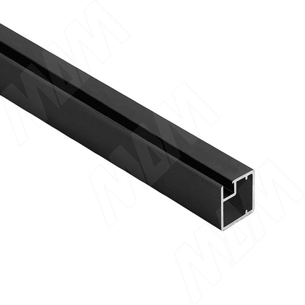 Профиль рамочный узкий, 19х20х19, черный (анод), L-3000 INTEGRO
