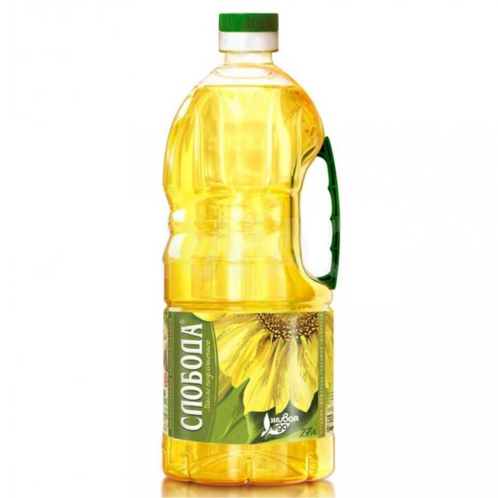 Подсолнечное масло Слобода 2,7 л