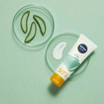 NIVEA SUN Солнцезащитный минеральный крем для лица SPF 50+, 50 мл (Из Финляндии)