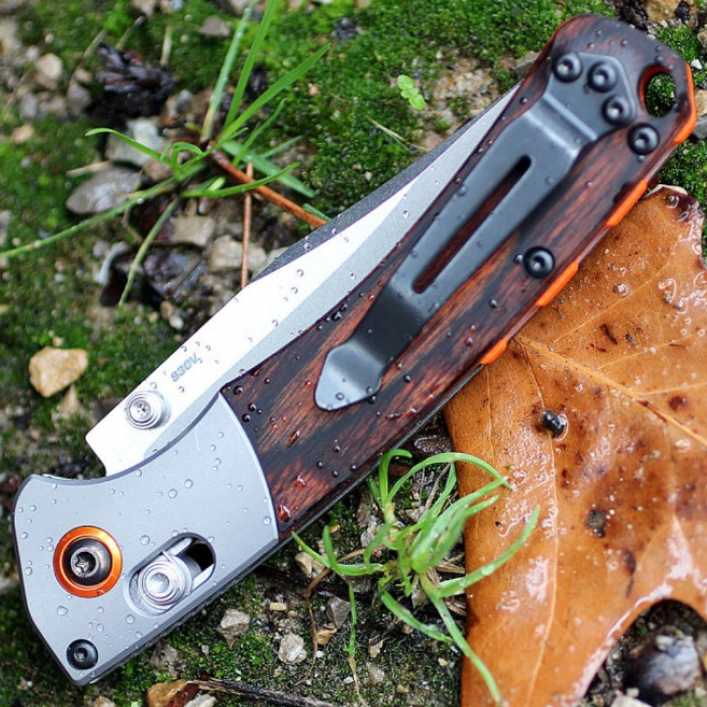 Американский складной нож Benchmade 15085-2 Mini Crooked River