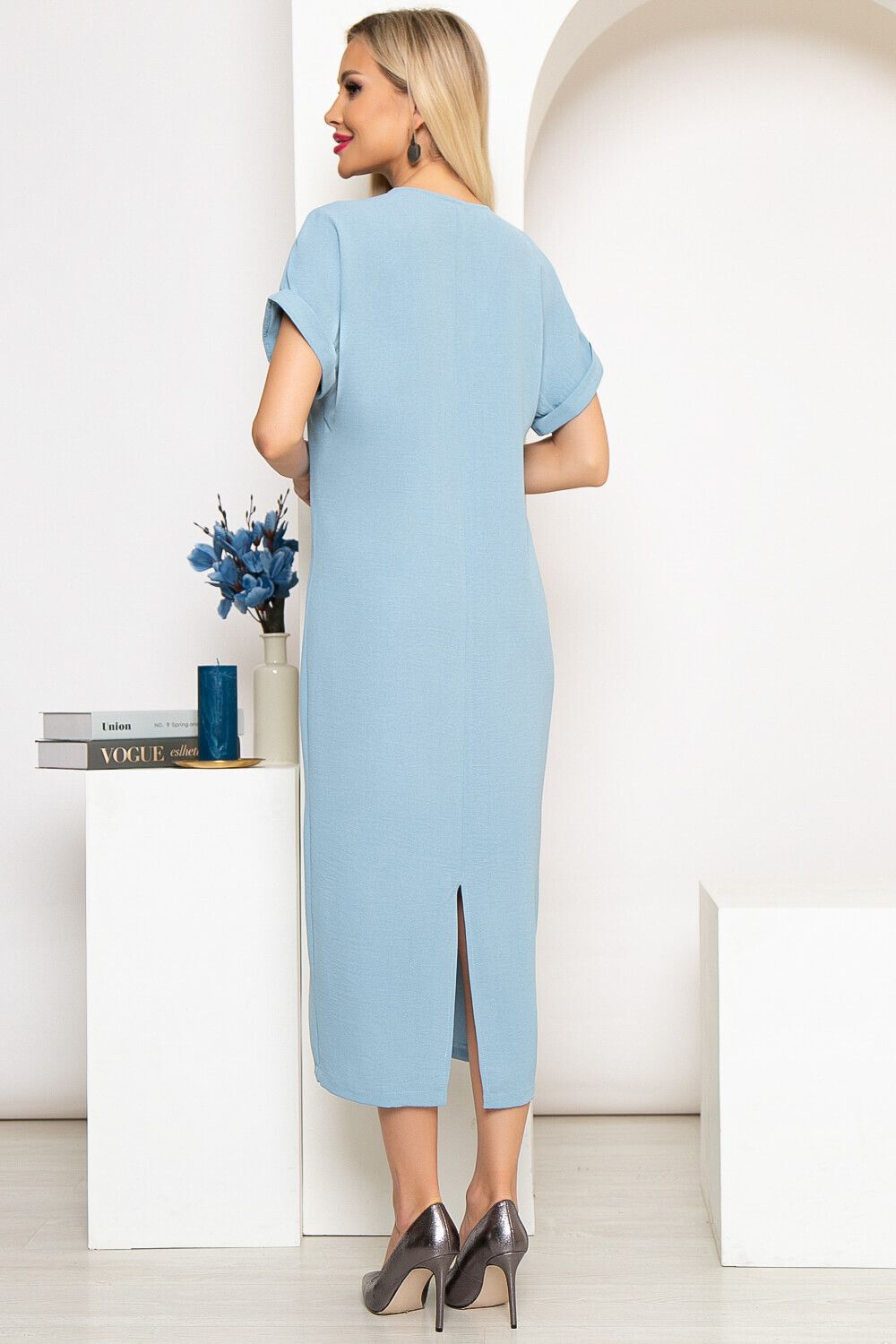 Платье "Герда" (голубое) П3952 LT Collection