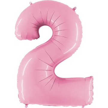 Г ЦИФРА 2  40" Пастель Pink