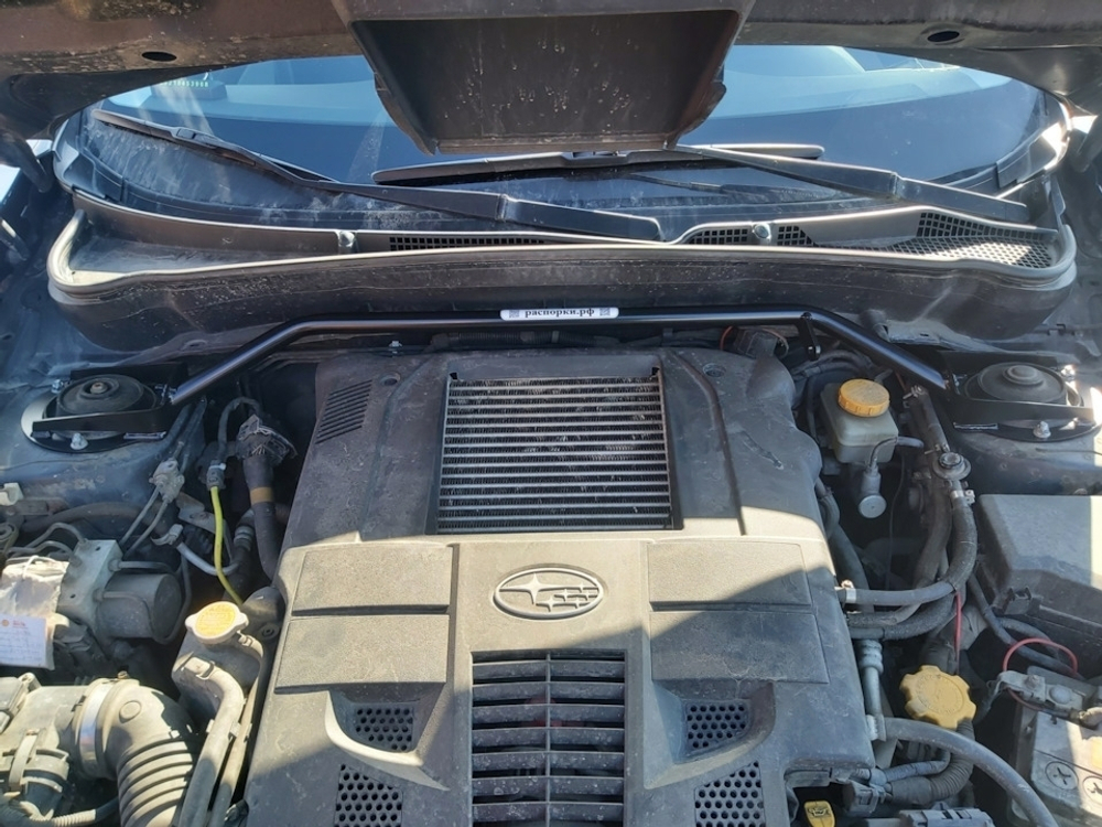 Распорка передних стоек (цельная) Subaru Forester 3 (SH) и Subaru Impreza (GH)