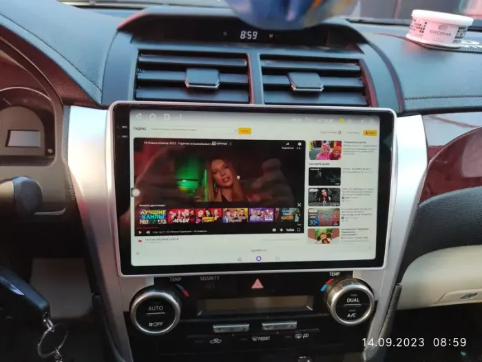 Магнитола для Toyota Camry V50 2011-2014 - Vaycar VA77-0131 на Android 13, 4G SIM-слот