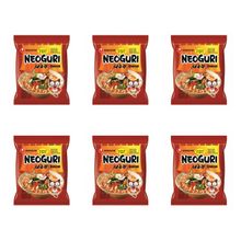 Лапша Nongshim Neoguri Spicy c морепродуктами 120 г 6 шт