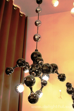 люстра  ATOMIC by DELIGHTFULL  ( black+silver )