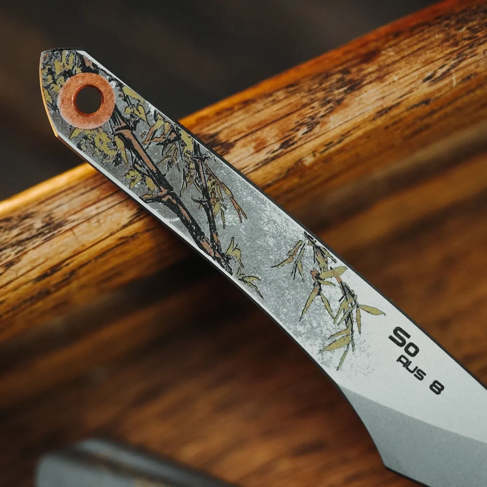 Нож NC Custom KOI SO Grey