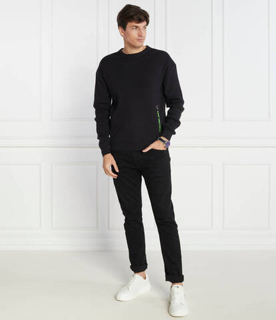 Худи VERTICAL INSTITUTIONAL CALVIN KLEIN JEANS - черный(J30J323977)