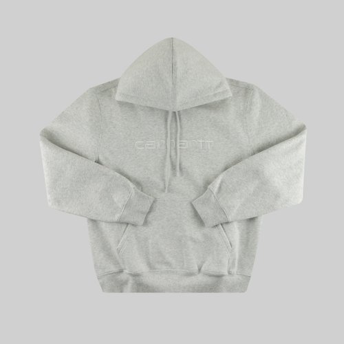 Толстовка мужская Carhartt WIP Hooded Sweatshirt артикул:I030230_grey - купить в магазине Дайс