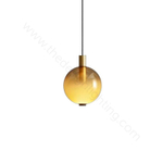 Pendant design lamp  Beam Stick Nuance Amber by Olev