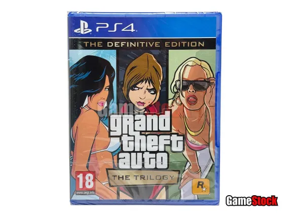 PS4 GTA Trilogy (Новый, Русские субтитры, CUSA-29729)