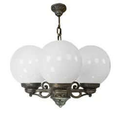 Уличный светильник подвесной Globe 250 G25.120.S30.BYE27 Fumagalli