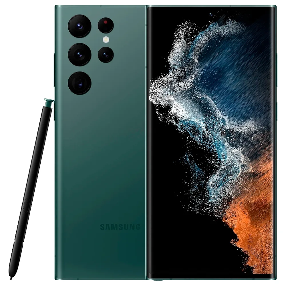 Смартфон Samsung Galaxy S22 Ultra 12/256GB, Green (Зеленый)