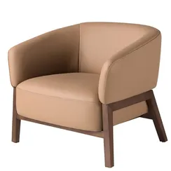 Кресло Angel Cerda 5189 из коричневой кожи