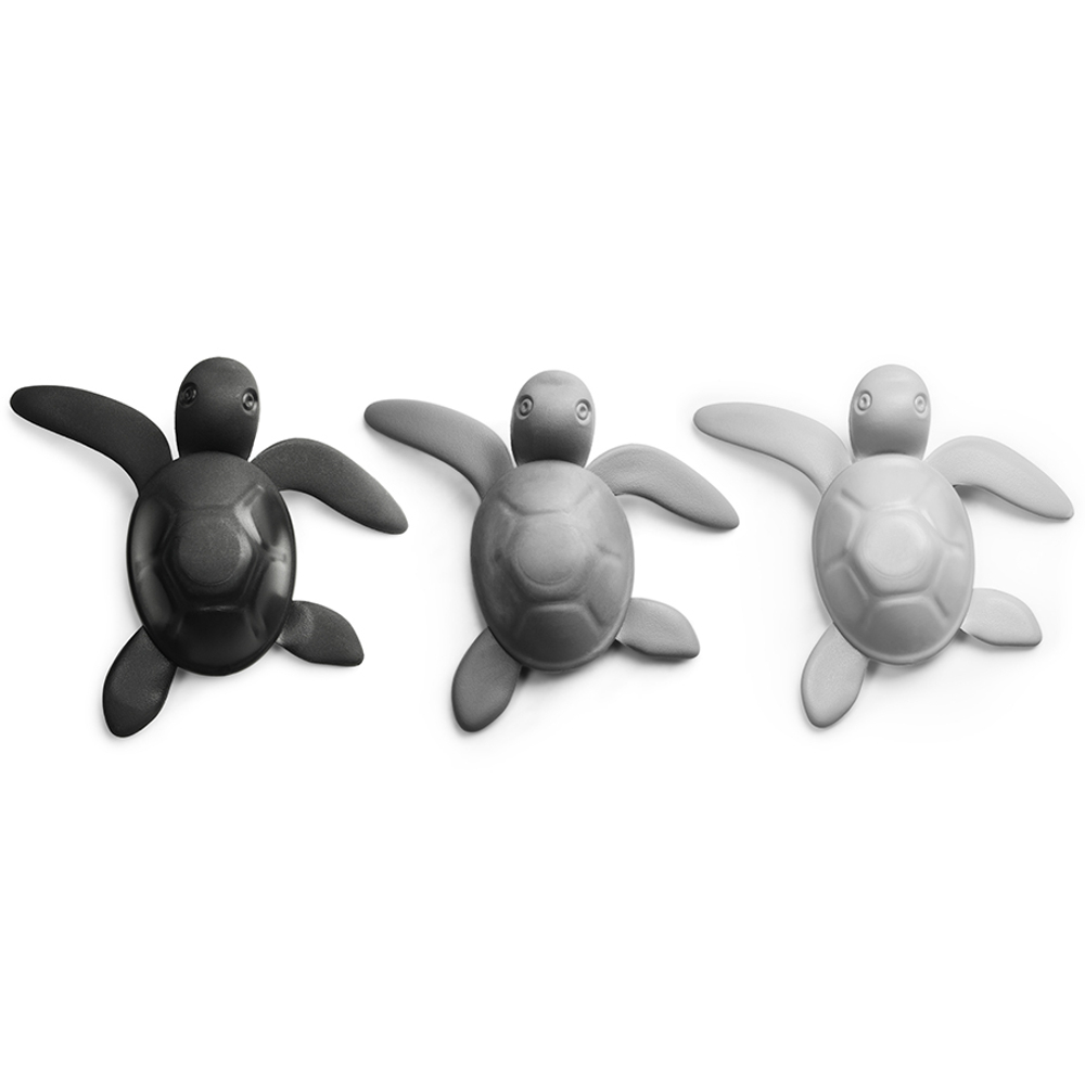 Магнит save turtle, темно-серый