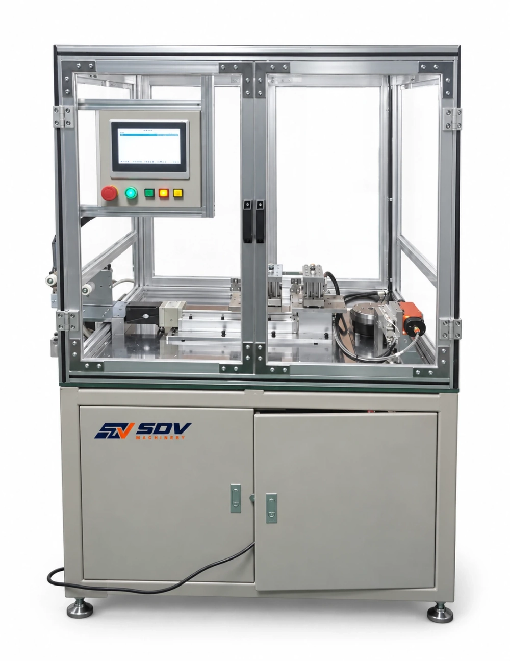 Машина для намотки индуктора намотки плоской проволоки SDV-GWPLC-880A