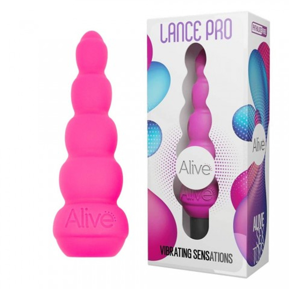 Анальный вибростимулятор Lance Pro от Alive