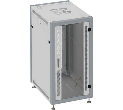 Коммутационный шкаф SYSMATRIX, 42U 600х1000х2000 передняя дверь-стекло, задняя-2 створки SL 6042 714