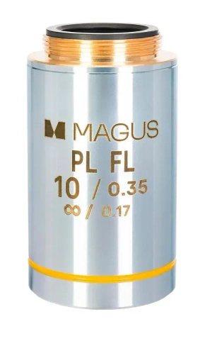 Объектив MAGUS 10PLFL 10x/0,35 Plan FL ∞/0,17