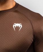 Рашгард Roger Gracie Academy by Venum Dark Brown S/S